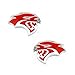 Red 2pcs Car SRT HELLCAT Head Metal Emblem Badge Decal Side Fender Sticker for Dodge Charger Challenger Ram Viper Chrysler Jeep SRT8 SRT4 SRT6