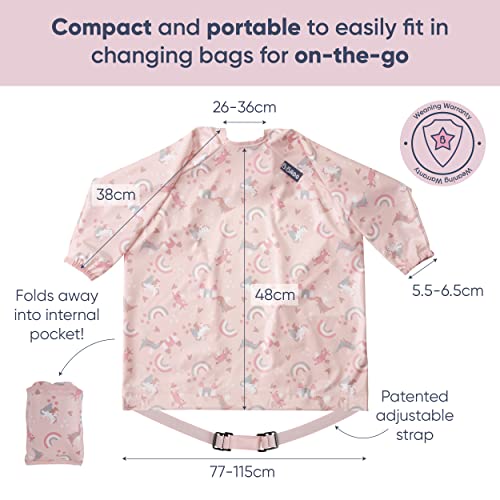 BIBaDO Long Sleeve Baby Bibs Babies Toddlers 6-36 Months