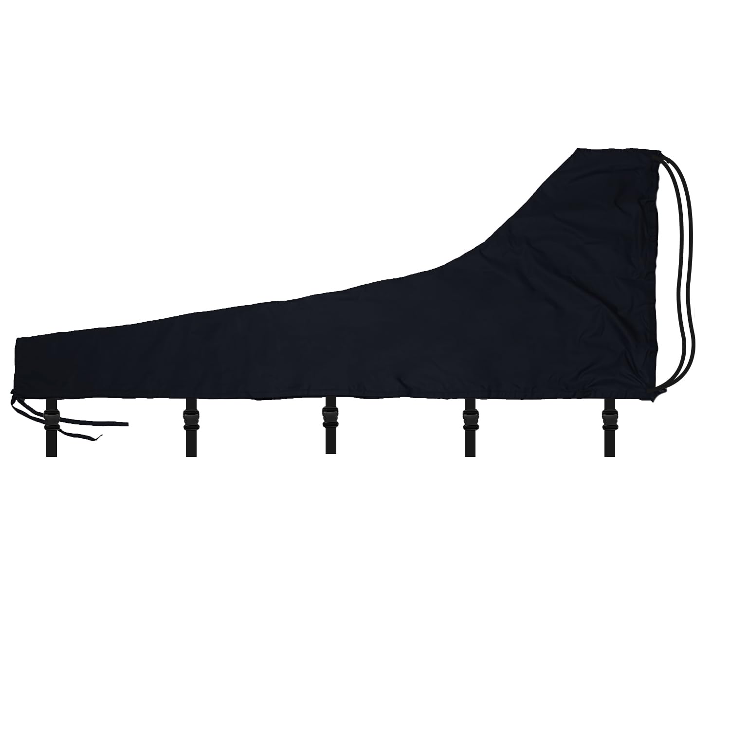 Photo 1 of Mainsail Boom Cover, 800D Oxford Cloth Sailboat Mainsail Waterproof Cover, Protection from UV Radiation, for 12'-13' mainsails (Black) (12'-13')