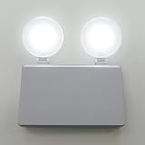LEDBRITE 4W LED Emergency Twin Spot Light 6500K Daylight Fire Safety view 8