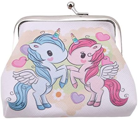 SEVENHOPE Unique Printing Wallet Ladies Small Purse Coin Pouches(4)