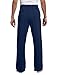 Jerzees Adult Open Bottom Fleece Pant - TRUE NAVY - XX-Large