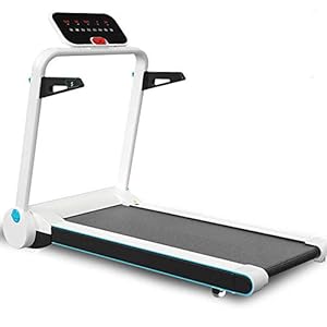 DSHUJC Folding Treadmill Multi-Function Shock Absorption Mute Non-Slip Maximum Load-Bearing 220 lbs Electric Walking Machine Free Installation can be Connected to Mobile Phones