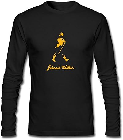 DESBH Men's Johnnie Walker Long Sleeve T Shirt