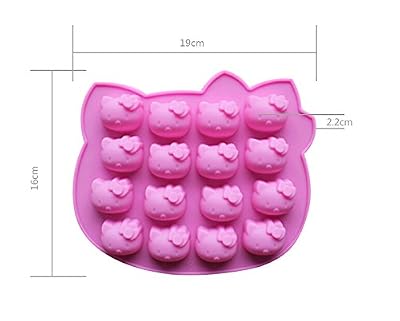 Easting Kitty Cat Silicone Baking Cake Mold Candle Mold Bakeware