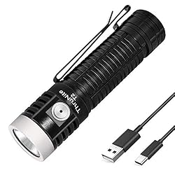 ThruNite T2 LED Flashlight, High 3757 Lumens, USB