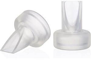 Ameda Replacement Valves | 2 Count | BPA and DEHP Free | HygieniKit Breast Pump Parts | Ameda Breast Pump Parts | Compatible 