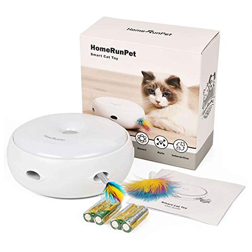 Lampop-Katzenspielzeug-Elektrisch-Spielzeug-mit-Feder-interaktives-Spielzeug-fr-Katzen-Automatisch-Rotierend-Federspielzeug-Intelligenzspielzeug-Katzenspiel-Inklusive-Batterie-Ersatz-Feder