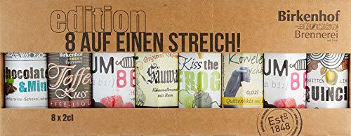 BIRKENHOF Brennerei | Tasting-Set Edition: "8 auf einen Streich" - Trendige Liköre | (8 x 0,02l ) – Bild 3