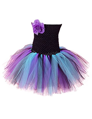 Tutu Dreams Peacock Shade Girl Party Dress