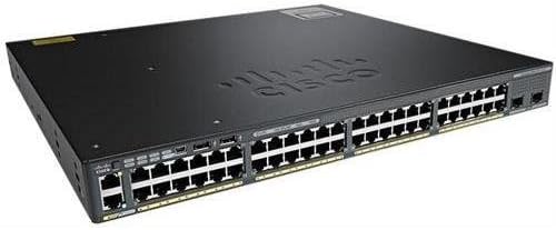 Cisco Catalyst WS-C2960X-48FPS-L Ethernet Switch * 48 Ports - Manageable - 48 x POE - 4 x Expansion Slots - 10/100/1000Base-T - PoE Ports - Rack-mountable, Desktop