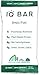 IQ BAR Brain Food Bar, Matcha Chai Hazelnut, 7g Fiber, 6g Protein, 4g Net Carbs, Keto, Paleo, Vegan, Gluten Free, Low Carb, 1.6oz Bar, 12 Count