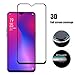 OnePlus 6T Screen Protector, LankXin 2.5D Full Coverage Tempered Glass Screen Protector for OnePlus6T-Black（2 Pack）