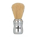 William Marvy No. 4 Omega Silver Handle Shaving Brush