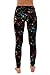 Tipsy Elves Women's Leggings - Full Length Bright and Neon Paint Splatter, Rainbow, and Patterened Leggings for Women