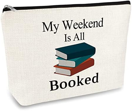 Book Lover Reading Book Club Gift Makeup Bag Bibliophile Gifts