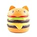 Chige Squishies Hamburger Cat Slow Rising Squeeze Doll Jumbo Cream Scented Charms Kawaii Decompression Toys for Kids/Adults Stress Relief and Time Killing (Hamburger Cat)