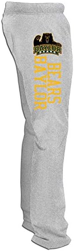 Men's Baylor Bears Sweat Pants Ash XL Running Pants
