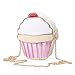 Teen Purse, ABCmall Cute Cupcake Purse and Handbags for Girls,Small Cross Body Bag (Cupcake)