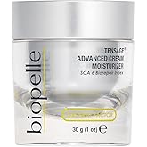 Biopelle Tensage Growth Factor Advanced Moisturizer Face Cream with SCA 6 Biorepair Index, Snail Mucin Moisturizer with Hyaluronic Acid, Antioxidants, and Vitamin C and E, 1 Oz