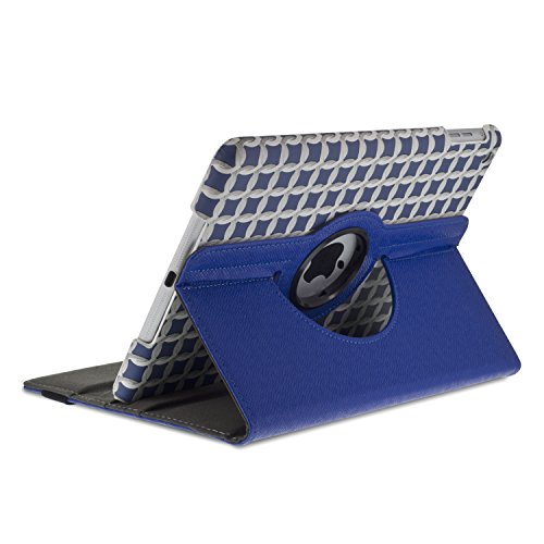 Aduro ROTATA 360 Degrees Rotating Case Cover Folio w/ Stand for Apple iPad Air 2 (Chains)