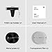 YOSH Magnetic Phone Car Mount Universal Air Vent Magnetic Car Mount Holder with Premium Design for Mobile Device, Smartphone, Mini Tablets, etc. (Matte Black)