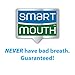 SmartMouth Dry Mouth Relief Mints with Smart-Zinc, Moisturizes and Freshens Breath, Sugar Free, 45 ct each, 4 Pack