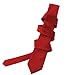 K. Alexander Solid red polyester tie