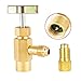 SANXIA R134A Can Tap Refrigerant Dispenser Thread Valve,Bottle Opener with Tank Adapter for 1/4