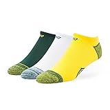 MLS Portland Timbers Men's Blade Motion No-Show Socks (3 Pack), Large