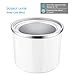 Aicok Freezer Bowl, 1.6 Quart Bowl, Ice Cream Machine Replacement Bowl, Double Layer Frozen Bowl
