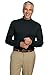 Port Authority Men's Interlock Knit Mock Turtleneck M Black
