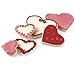 Cuisipro Snap Fit Cookie Cutters Set of 5, Heart Shapes