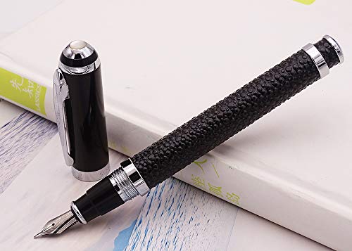 Duke 552 Resin Fountain Pen with Ink Refill Converter , Executive Writing Pen for Office Business Signature - Thumbnail 5