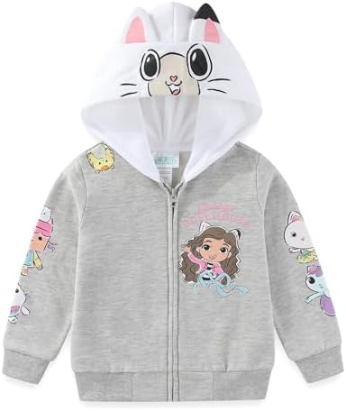 Amazon.com: Hello Kitty Sanrio Girls Fleece Zip Up Hoodie with
