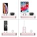 Charging Stand for Apple Watch Series 4, Oittm [5 in 1 New Version] 5-port USB Rechargeable Stand for iWatch Series 4/3/2/1, iPhone Xs, Xs Max, Xr, X, 8, 8 Plus, 7,6,iPad Mini,Apple Pencil (Rose Gold)