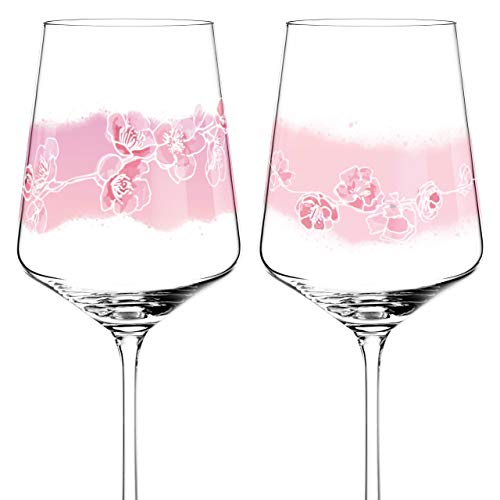 RITZENHOFF SPRIZZ Aperitifglas-Set 2-teilig, Glas, Geschenkset, Gläser mit Blumenmuster, Geschenkbox – Bild 4