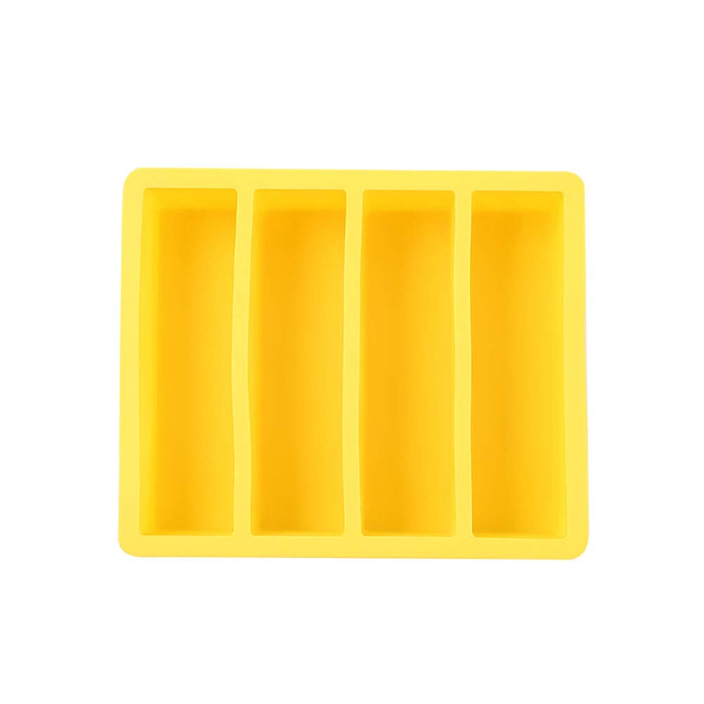 BSTCAR Silicone Ice Cube Tray, Ice Sphere Mould Reusable Rectangular Ice Mould for Cocktail, Whiskey, Butter and More