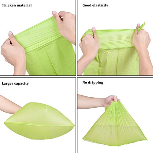 Biodegradable Trash Bags, 4 Gallon Compostable Small Trash Bags