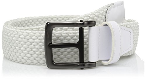Nike Men's Nike Men's Stretch Woven Belt, white, 38