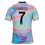 ZhouDress Juventus 2018/2019 Season #7 Ronaldo Mens Commemorative Limited Edition Soccer Jersey
