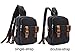 Arbag Small Cute Backpack Vintage Casual Canvas Shoulder Bag Daypack