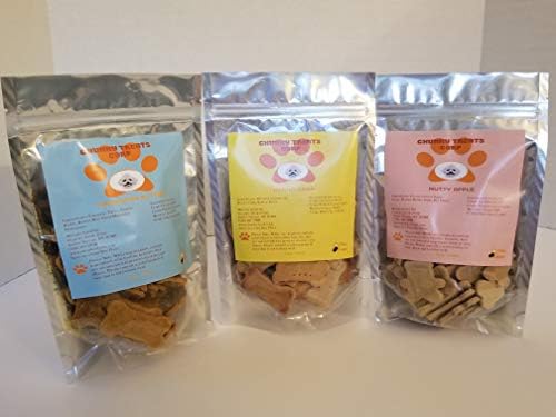 Chunky Treats Corp Dog Snacks (Nutty Apple, 7oz)