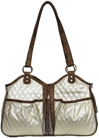 Petote Metro Quilted Luxe Pet Carrier