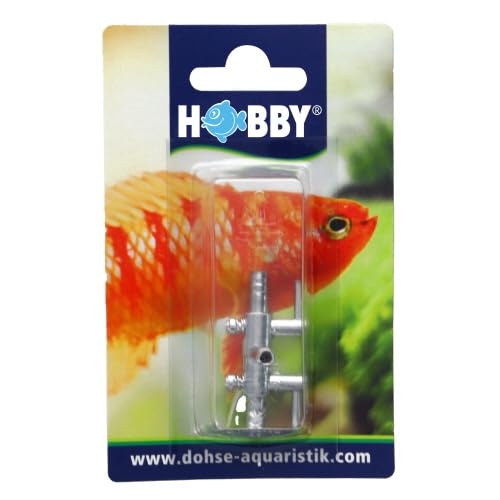 Hobby Aquaristik Metal Air Chicken 4/6 I 2-Way I Practical Accessory as Replacement and for Crafters
