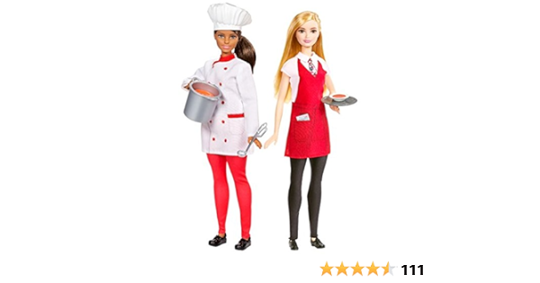 barbie and ken chef