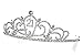 Birthday Party Rhinestone Crystal Tiara Crown - 21st 21th Twenty one T1192