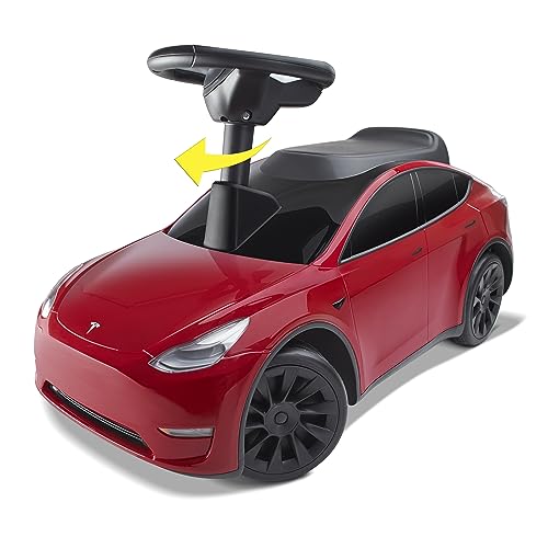 My First Tesla Model Y, cavalcabile rosso per bambini da 1,5 a 4 anni