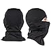 Ski Mask - Balaclava face Mask Wind Water Resistant for Cold Weather (Black-Basic)