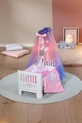 Baby Annabell Sweet Dreams Bed Doll Bed with Light Up Canopy 43cm view 12